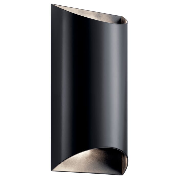 Kichler Lighting Wesley 2-Light 14" Outdoor Light in Black Kichler Lighting Wesley 2-Light 14" Outdoor Light in Black