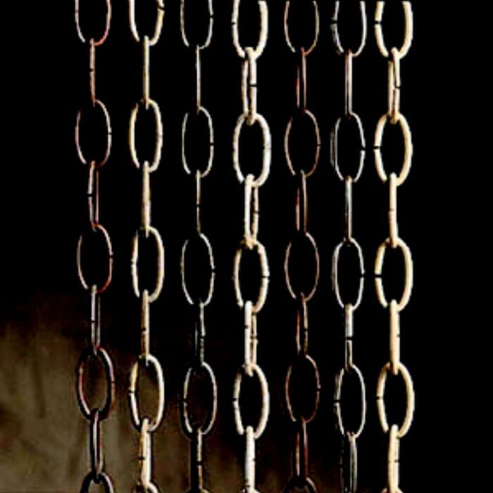 Kichler Lighting 36" Outdoor Brass Chain in Rubbed Bronze Kichler Lighting 36" Outdoor Brass Chain in Rubbed Bronze