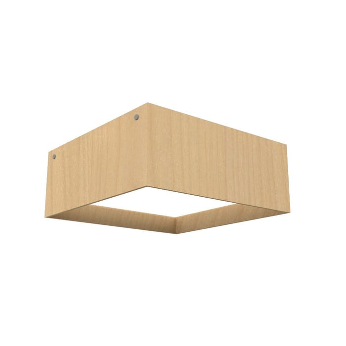 Squares LED Ceiling Mount in Maple Squares LED Ceiling Mount in Maple