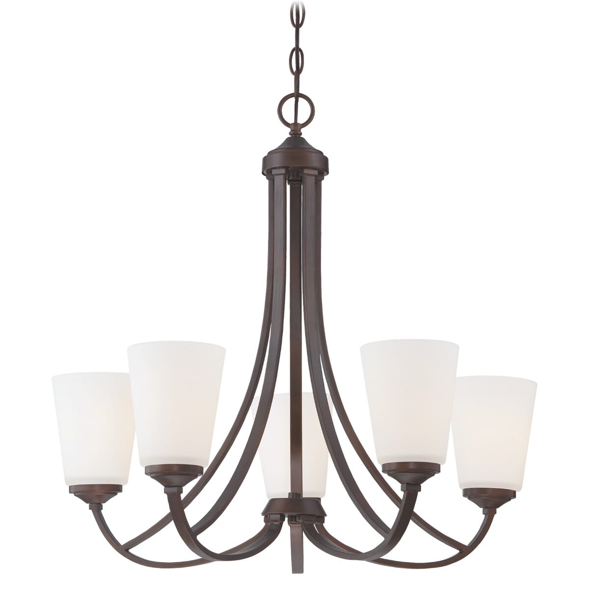 Overland Park 5-Light Chandelier in Vintage Bronze