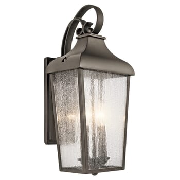 Kichler Lighting Forestdale 2-Light Medium Outdoor Wall Lantern in Olde Bronze