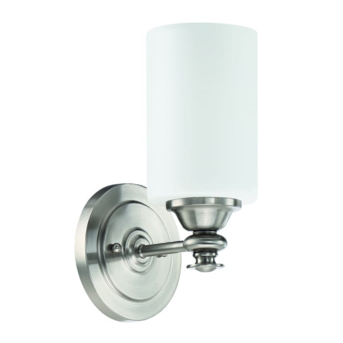 Craftmade Dardyn 11" Wall Sconce in Brushed Polished Nickel Craftmade Dardyn 11" Wall Sconce in Brushed Polished Nickel