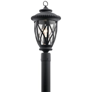 Kichler Lighting Admirals Cove 20.75" Outdoor Post Lantern in Textured Black