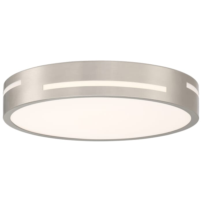 Harmony 1-Light LED Flush Mount in Brushed Steel Harmony 1-Light LED Flush Mount in Brushed Steel