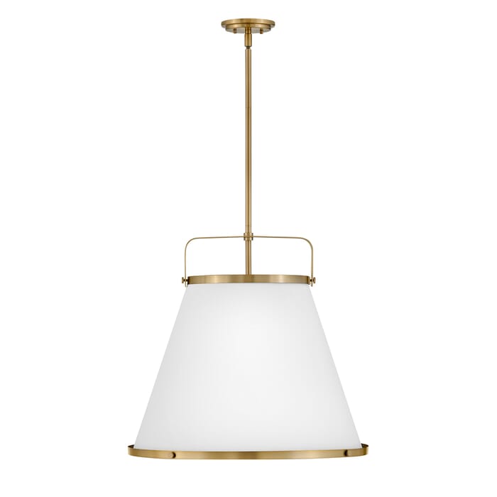 Hinkley Lexi 3-Light Pendant In Lacquered Brass Hinkley Lexi 3-Light Pendant In Lacquered Brass