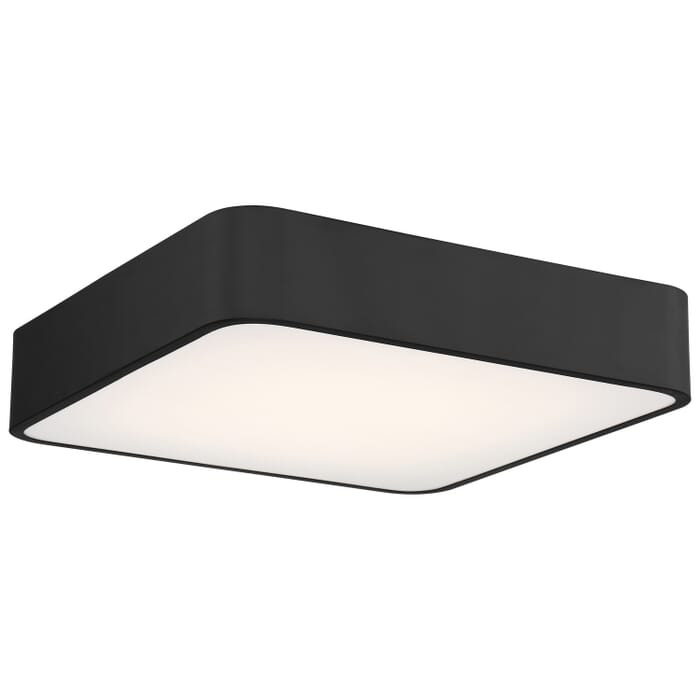 Granada 1-Light LED Flush Mount in Black Granada 1-Light LED Flush Mount in Black