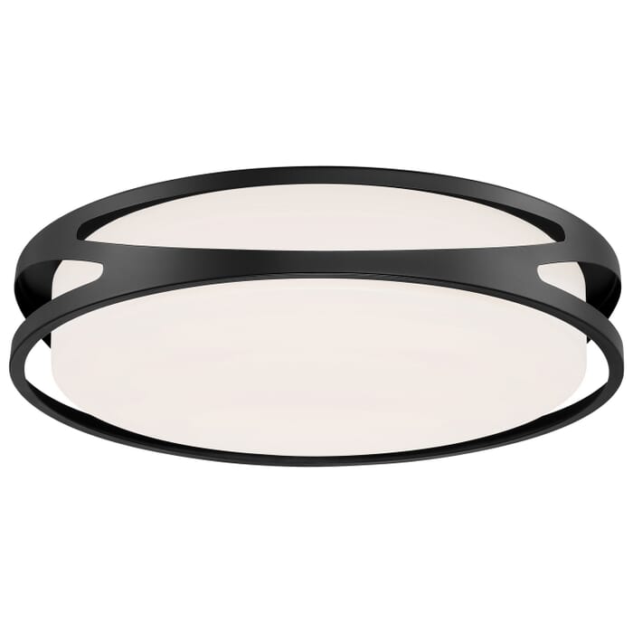 Lucia 1-Light LED Flush Mount in Black Lucia 1-Light LED Flush Mount in Black