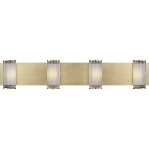Natural Brass LED Wall Sconce from the Esfera Collection