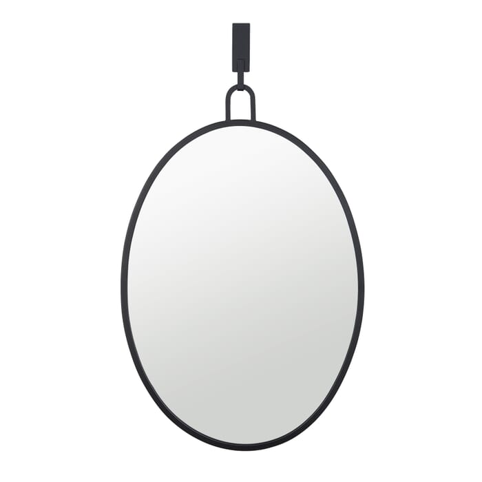 Varaluz Stopwatch 22" x 33" Mirror in Black Varaluz Stopwatch 22" x 33" Mirror in Black