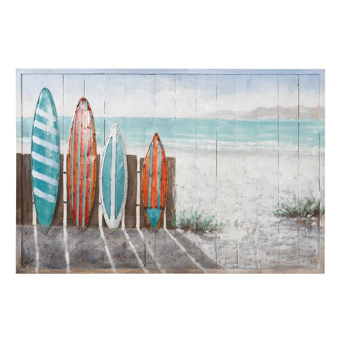 Varaluz Surfer's Paradise Mixed Media Wall Art Varaluz Surfer's Paradise Mixed Media Wall Art