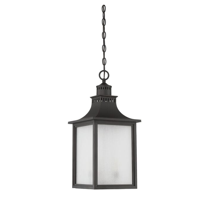 Savoy House Monte Grande 3-Light Outdoor Hanging Lantern in Slate Savoy House Monte Grande 3-Light Outdoor Hanging Lantern in Slate