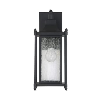 Savoy House Dunnmore 1-Light Outdoor Wall Lantern in Black