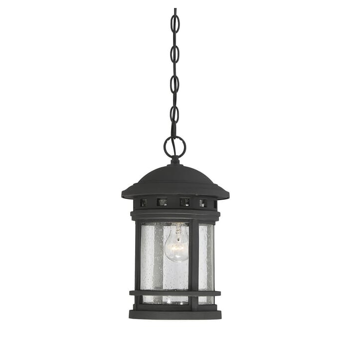 Savoy House Upton 9" Hanging Lantern in Black Savoy House Upton 9" Hanging Lantern in Black