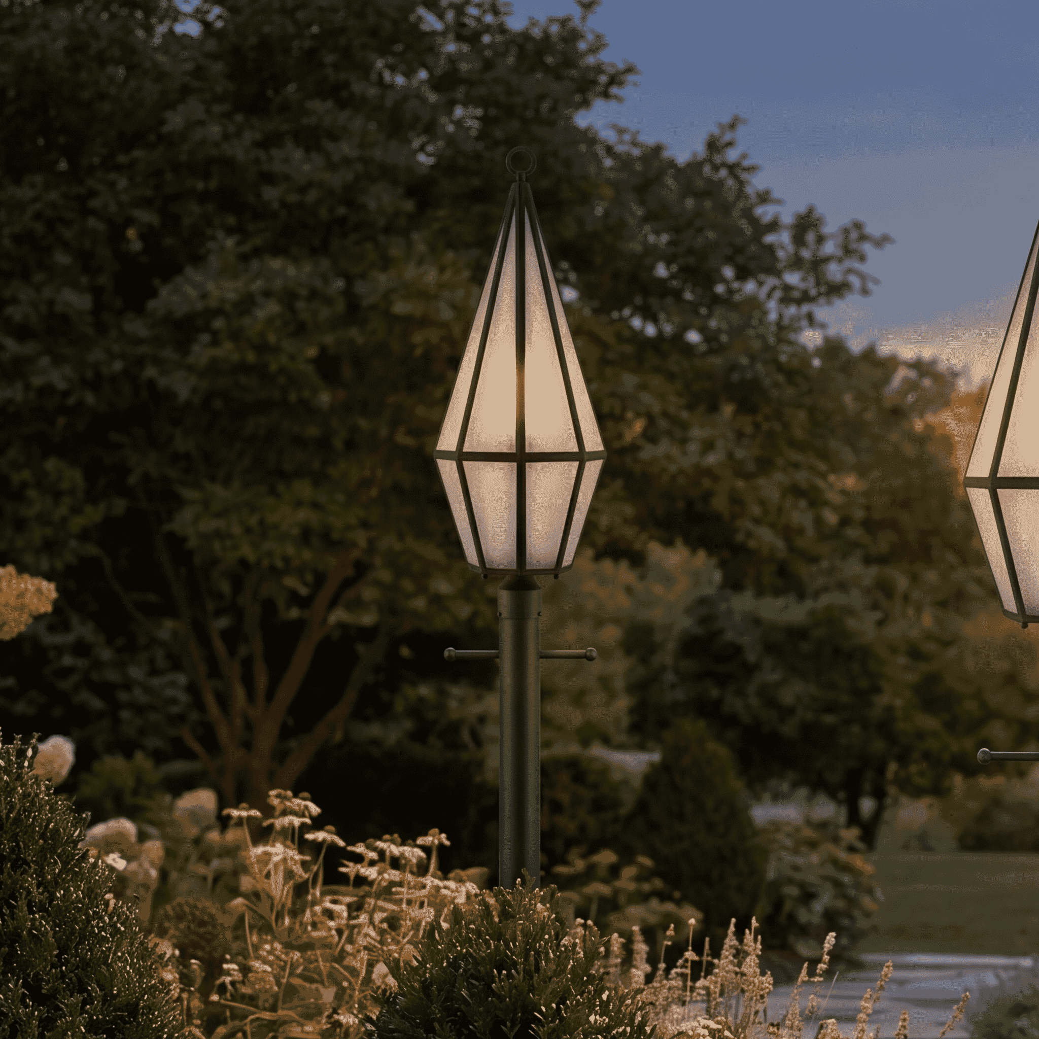 Peninsula 1-Light Outdoor Post Lantern in Matte Black