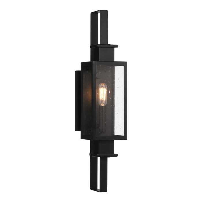 Ascott 1-Light Outdoor Wall Lantern in Matte Black Ascott 1-Light Outdoor Wall Lantern in Matte Black