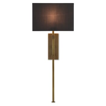 Currey & Company 37" Edmund Wall Sconce in Antique Brass