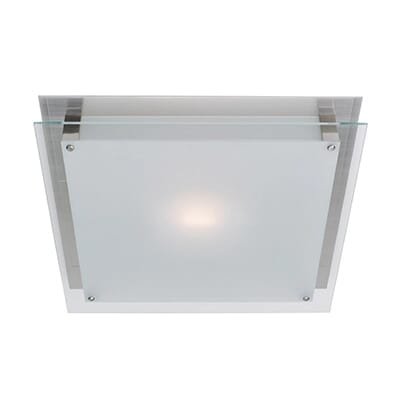 Access Vision 12" Ceiling Light in Brushed Steel