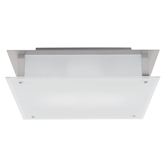 Access Lighting Vision 18" Dimmable LED Flush Mount in Brushed Steel Access Lighting Vision 18" Dimmable LED Flush Mount in Brushed Steel