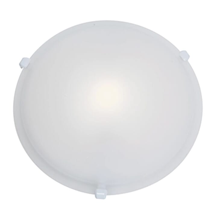 Access Lighting Nimbus 16" Frosted Glass Flush Mount in White Access Lighting Nimbus 16" Frosted Glass Flush Mount in White
