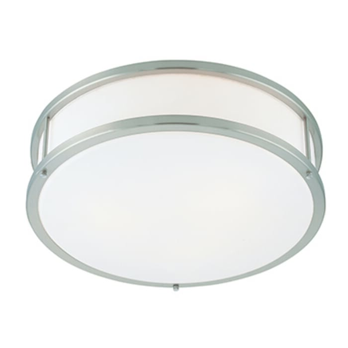 Access Lighting Conga 2-Light Flush Mount in Brushed Steel Access Lighting Conga 2-Light Flush Mount in Brushed Steel