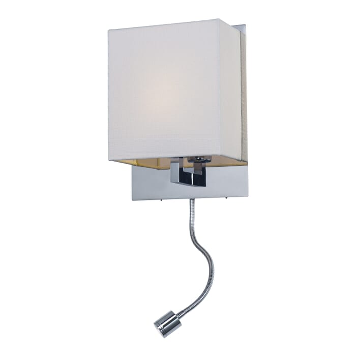 Maxim Hotel Wall Sconce in Polished Chrome Maxim Hotel Wall Sconce in Polished Chrome