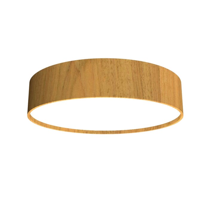 Cylindrical LED Ceiling Mount in Louro Freijo Cylindrical LED Ceiling Mount in Louro Freijo