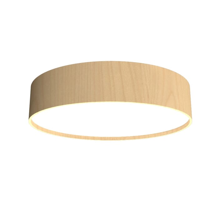 Cylindrical LED Ceiling Mount in Maple Cylindrical LED Ceiling Mount in Maple