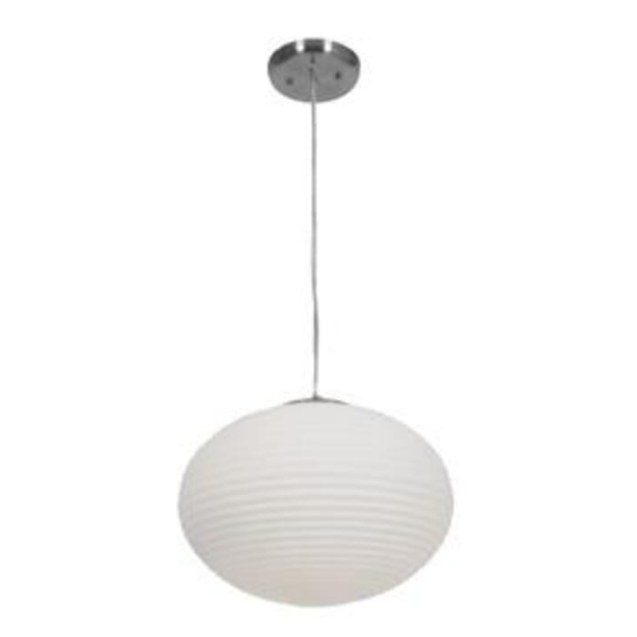 Access Callisto 2-Light Pendant Light in Brushed Steel Access Callisto 2-Light Pendant Light in Brushed Steel