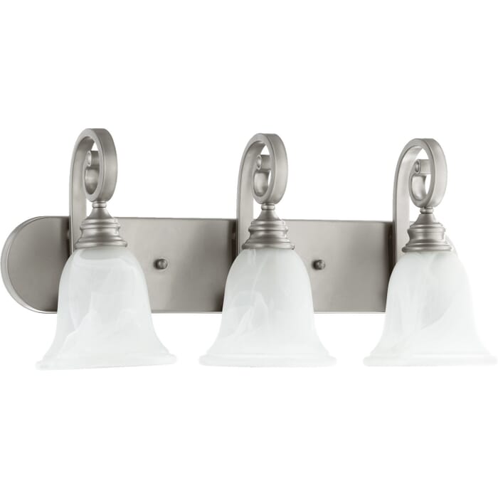 Three Light Vanity by Quorum Three Light Vanity by Quorum