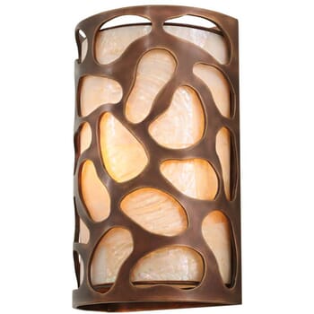 Kalco Gramercy Wall Sconce in Copper Patina