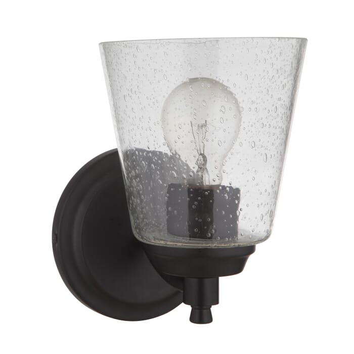 Craftmade Tyler 10" Wall Sconce in Flat Black Craftmade Tyler 10" Wall Sconce in Flat Black