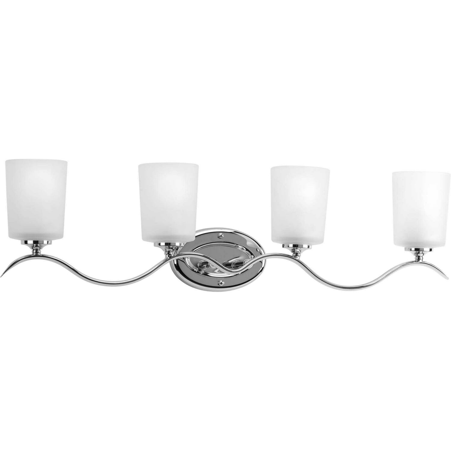 Polished Chrome Four Light Bath from the Inspire Collection