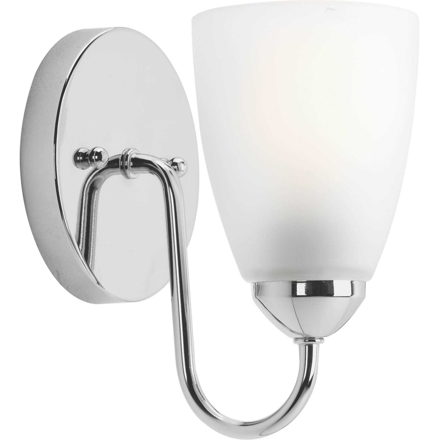 Polished Chrome One Light Bath from the Gather Collection
