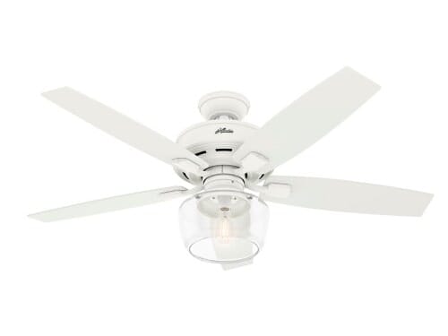 Hunter Bennett 52" Indoor Ceiling Fan in Matte White