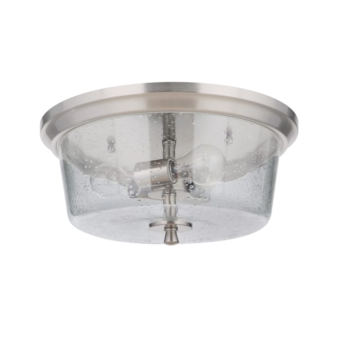 Craftmade Tyler 3-Light 15" Ceiling Light in Brushed Polished Nickel Craftmade Tyler 3-Light 15" Ceiling Light in Brushed Polished Nickel