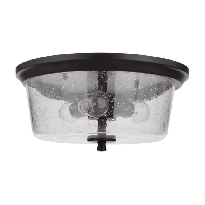 Craftmade Tyler 3-Light 15" Ceiling Light in Flat Black Craftmade Tyler 3-Light 15" Ceiling Light in Flat Black