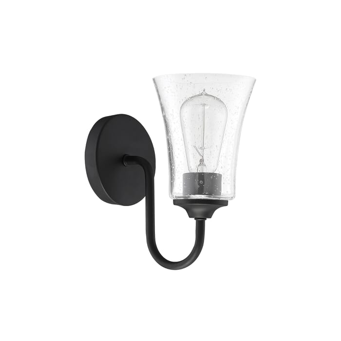 Craftmade Gwyneth Wall Sconce in Flat Black Craftmade Gwyneth Wall Sconce in Flat Black