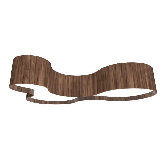 Organic LED Ceiling Mount in American Walnut Organic LED Ceiling Mount in American Walnut