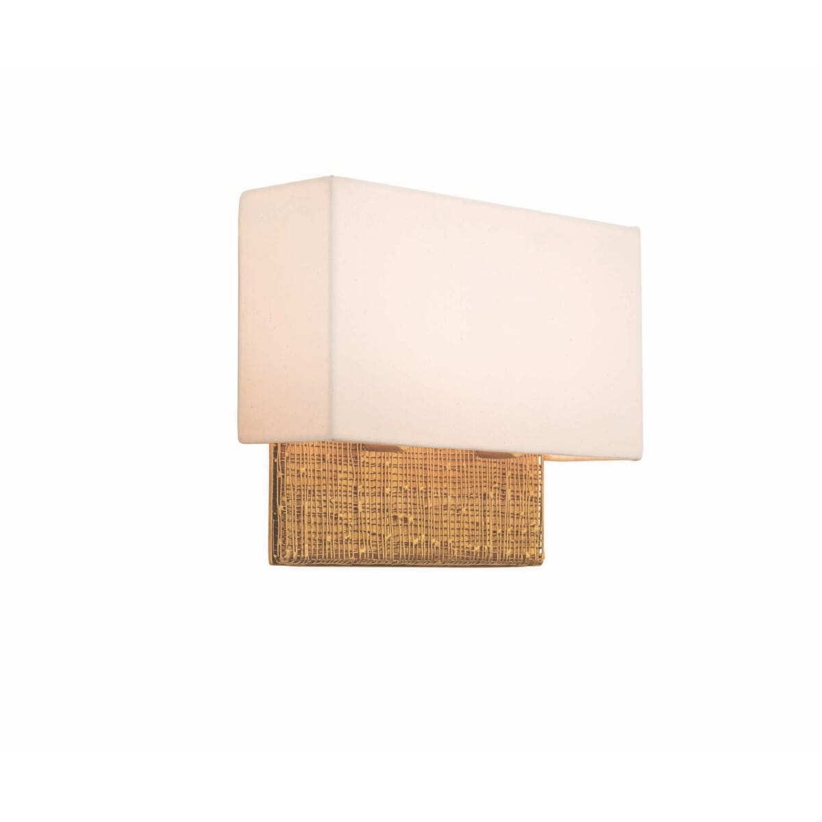 Cestino 2-Light 10" Wall Sconce in Gold Leaf