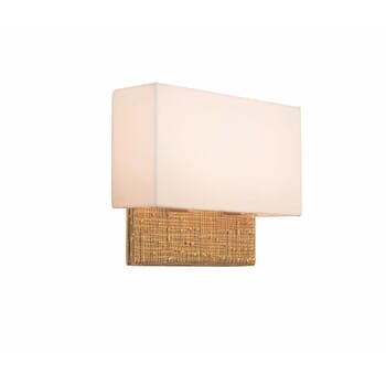 Kalco Cestino 2-Light 10" Wall Sconce in Gold Leaf