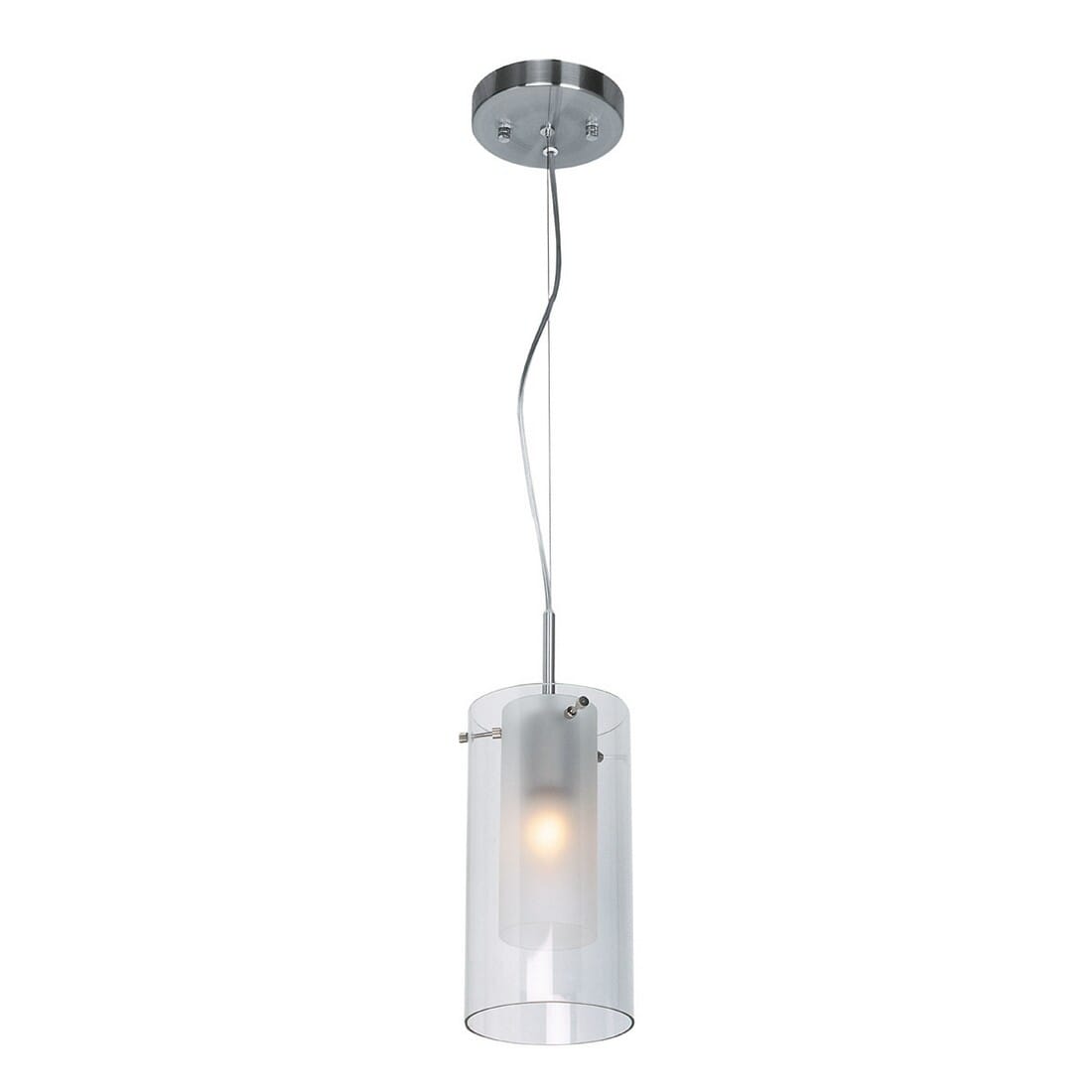 Access Proteus Pendant Light in Brushed Steel
