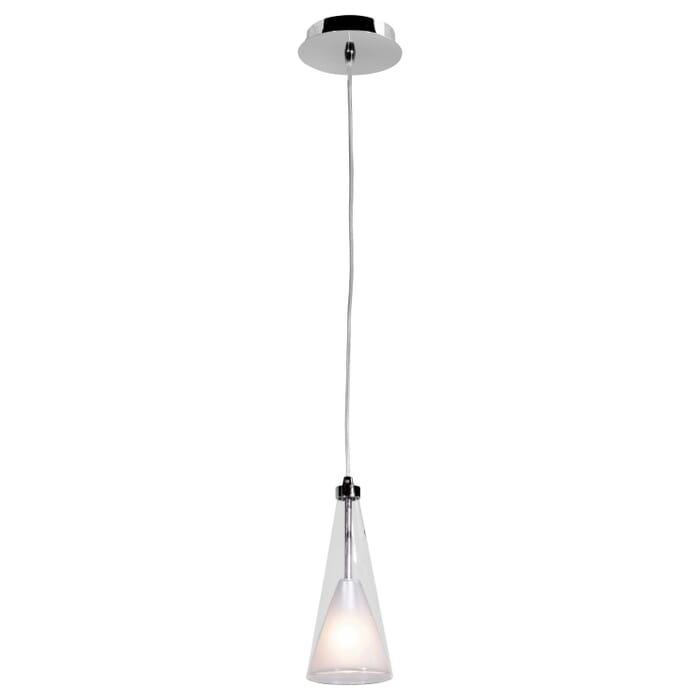 Icicle 1-Light LED Pendant in Chrome Icicle 1-Light LED Pendant in Chrome