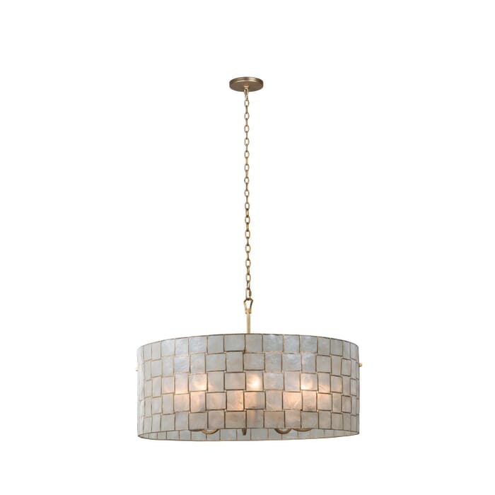 Kalco Roxy 8-Light Pendant Light in Oxidized Gold Leaf Kalco Roxy 8-Light Pendant Light in Oxidized Gold Leaf