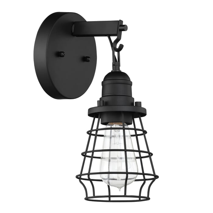 Craftmade Thatcher 11" Wall Sconce in Flat Black Craftmade Thatcher 11" Wall Sconce in Flat Black