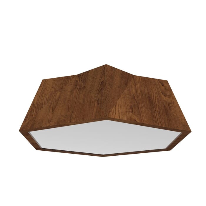 Physalis LED Ceiling Mount in Imbuia Physalis LED Ceiling Mount in Imbuia