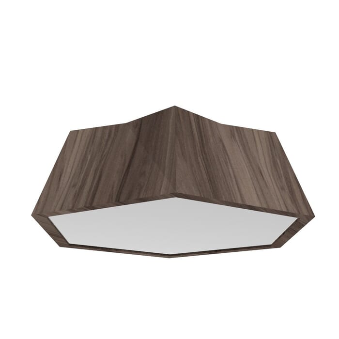 Physalis LED Ceiling Mount in American Walnut Physalis LED Ceiling Mount in American Walnut