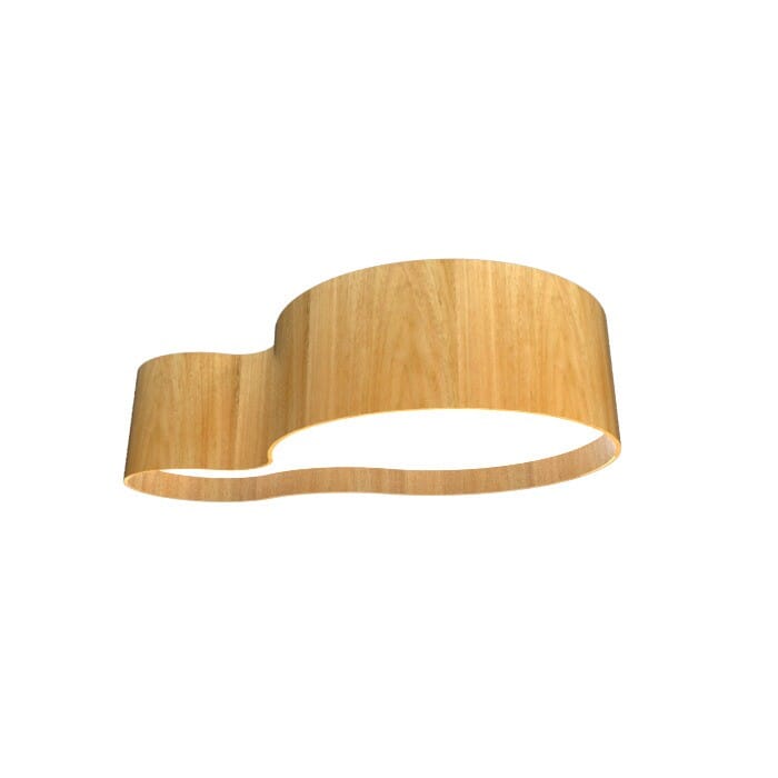 Organic LED Ceiling Mount in Louro Freijo Organic LED Ceiling Mount in Louro Freijo