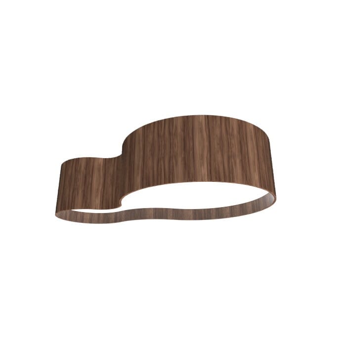 Organic LED Ceiling Mount in American Walnut Organic LED Ceiling Mount in American Walnut