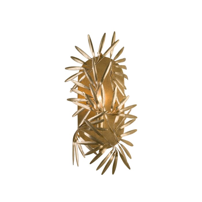 Kalco Jardin Wall Sconce in Oxidized Gold Leaf Kalco Jardin Wall Sconce in Oxidized Gold Leaf