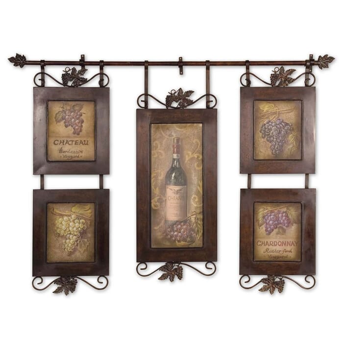Uttermost Hanging Wine Framed Art Uttermost Hanging Wine Framed Art